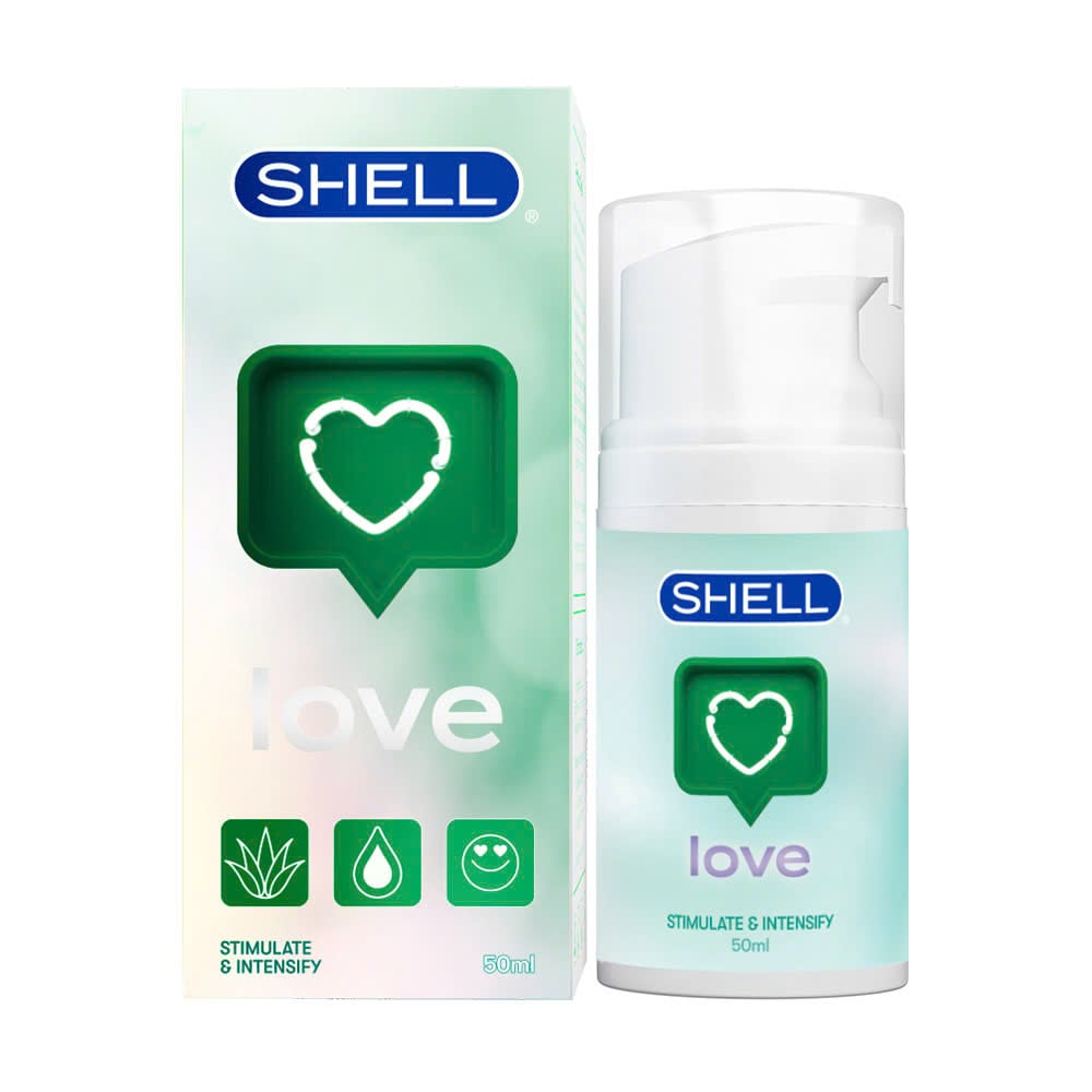 Gel bôi trơn se khít âm đạo và tăng khoái cảm nữ Shell Love Green - Chai 50ml