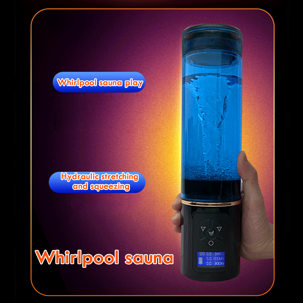 Máy tập dương vật tự động LCD massage nước sạc hiệu quả Máy tập dương vật tự động LCD massage nước sạc hiệu quả