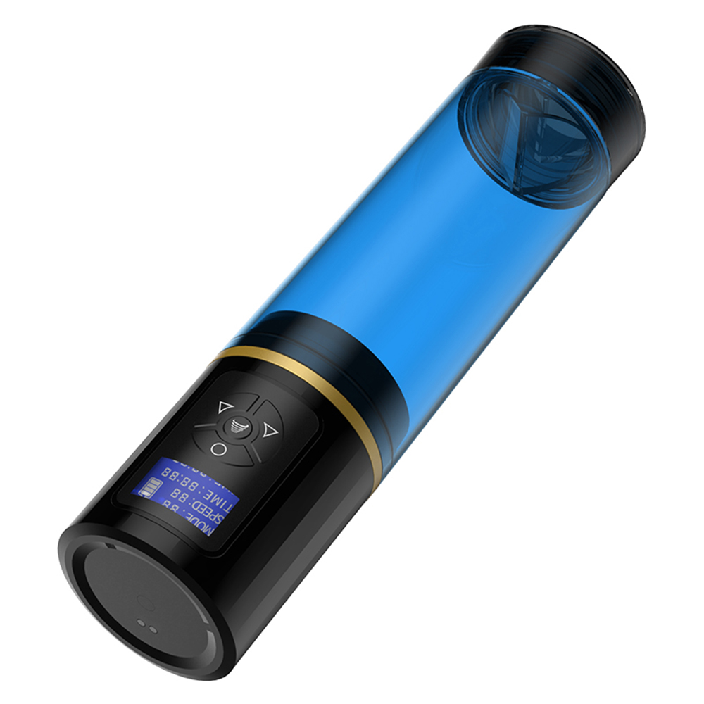 Máy tập dương vật tự động LCD massage nước sạc hiệu quả Máy tập dương vật tự động LCD massage nước sạc hiệu quả