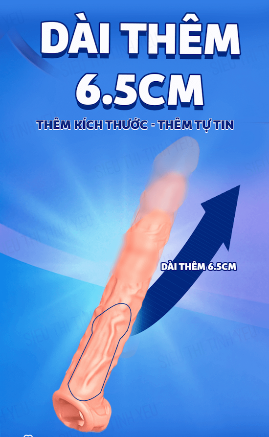 Bao cao su đôn dên da người quai đeo tròng bìu tăng kích thước Bao cao su đôn dên da người quai đeo tròng bìu tăng kích thước