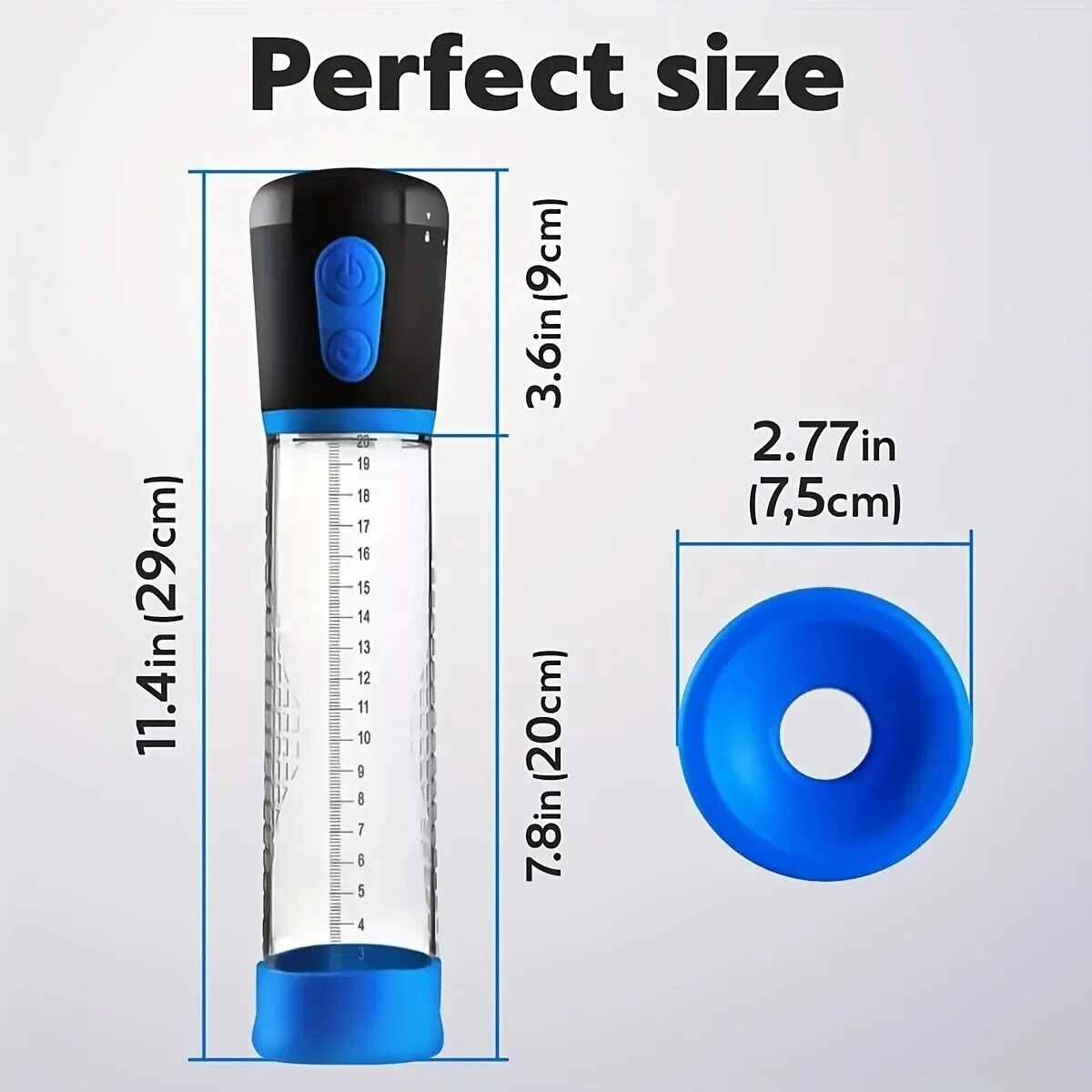 Máy tập tăng kích thước dương vật Men PowerUp hút chân không hiệu quả Máy tập tăng kích thước dương vật Men PowerUp hút chân không hiệu quả