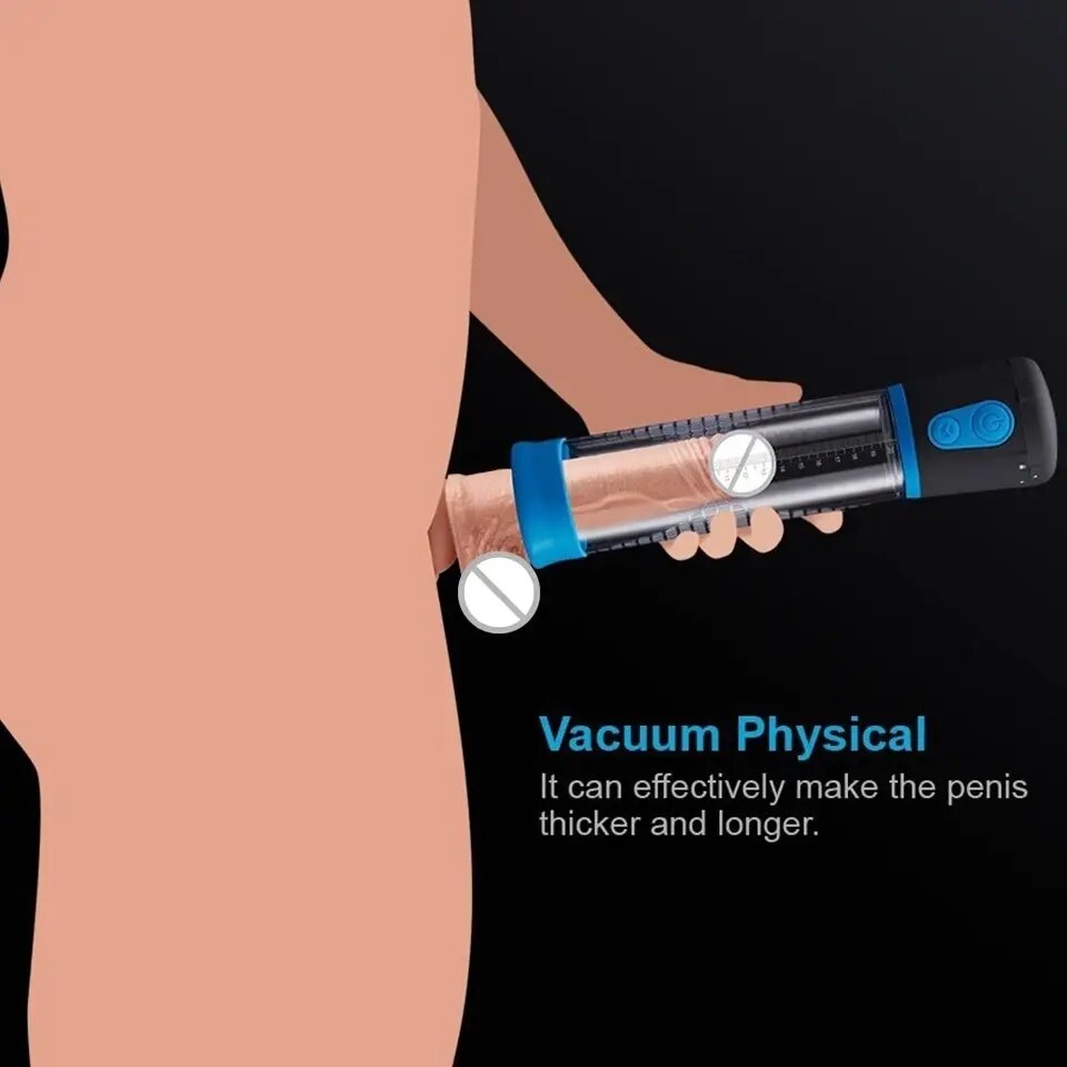 Máy tập tăng kích thước dương vật Men PowerUp hút chân không hiệu quả Máy tập tăng kích thước dương vật Men PowerUp hút chân không hiệu quả