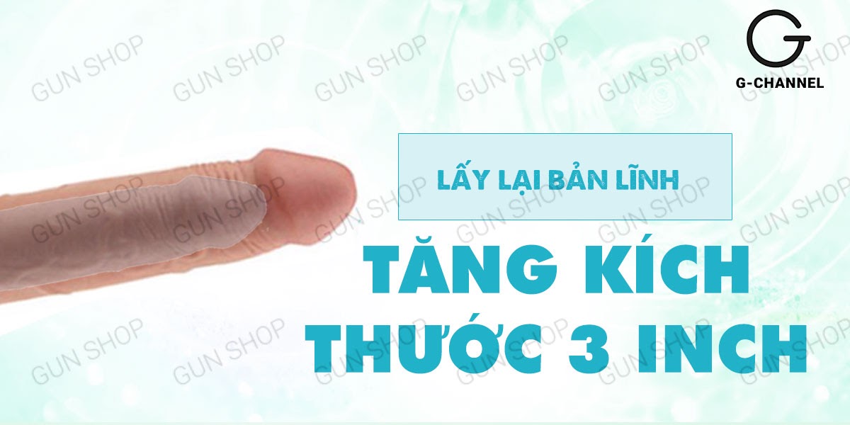 Bao cao su đôn dên rung mạnh Lovetoy Pleasure X-Tender tăng khoái Bao cao su đôn dên rung mạnh Lovetoy Pleasure X-Tender tăng khoái