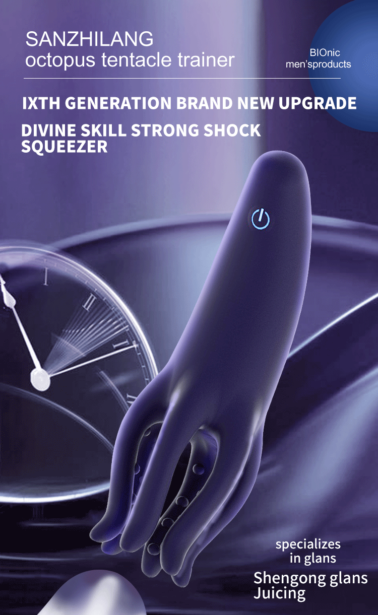 Máy massage bạch tuộc Heseks kích thích cậu nhỏ tăng khoái cảm kéo dài Máy massage bạch tuộc Heseks kích thích cậu nhỏ tăng khoái cảm kéo dài