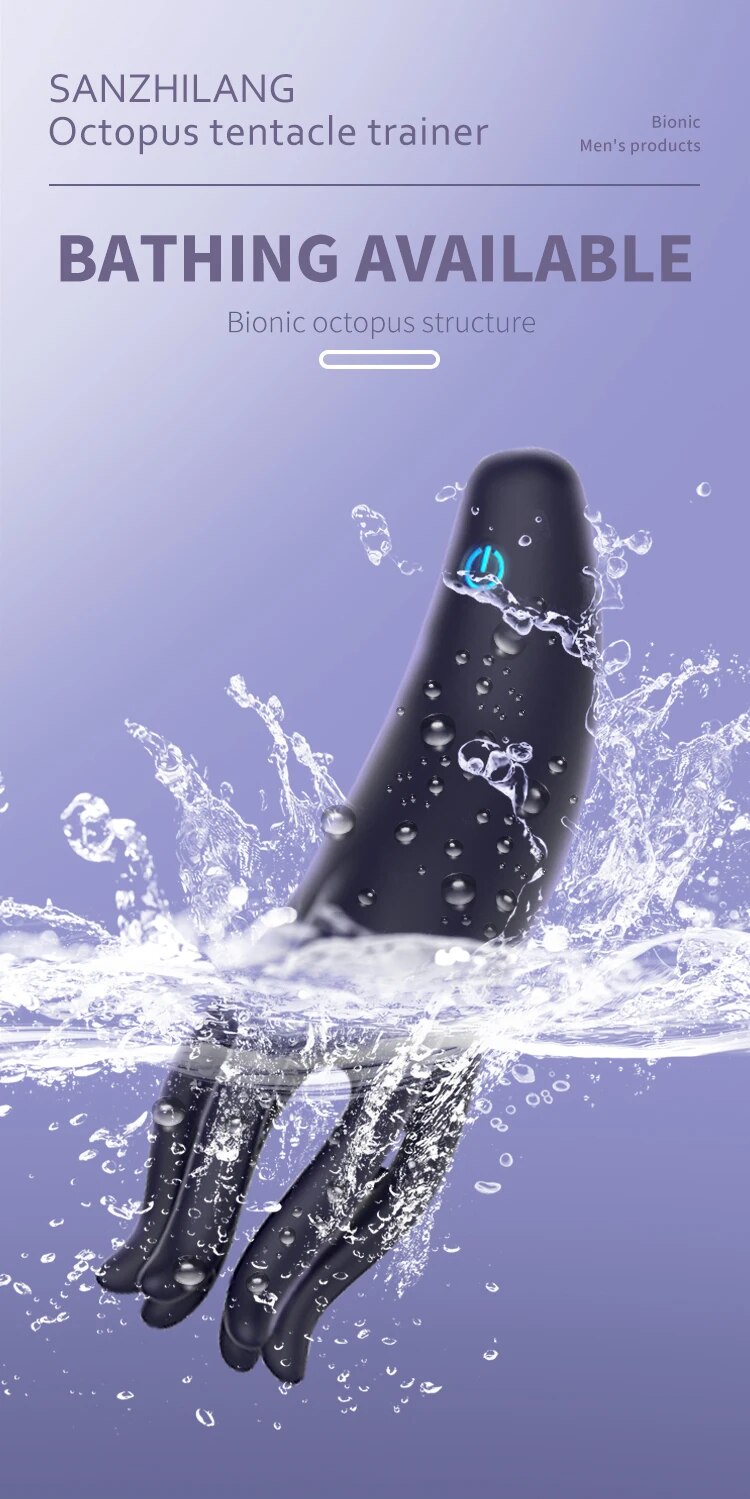 Máy massage bạch tuộc Heseks kích thích cậu nhỏ tăng khoái cảm kéo dài Máy massage bạch tuộc Heseks kích thích cậu nhỏ tăng khoái cảm kéo dài