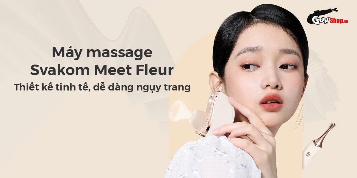 Máy Massage Svakom Fleur Rung Bú Mút Toả Nhiệt Mua Ngay Máy Massage Svakom Fleur Rung Bú Mút Toả Nhiệt Mua Ngay