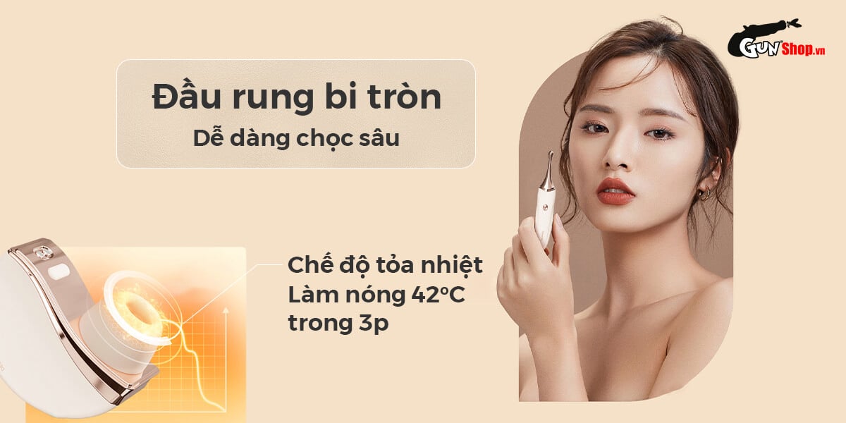 Máy Massage Svakom Fleur Rung Bú Mút Toả Nhiệt Mua Ngay Máy Massage Svakom Fleur Rung Bú Mút Toả Nhiệt Mua Ngay