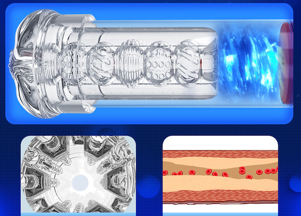 Máy tập dương vật S-Hande Air 2 tự động tăng kích cỡ, rung hút mạnh Máy tập dương vật S-Hande Air 2 tự động tăng kích cỡ, rung hút mạnh