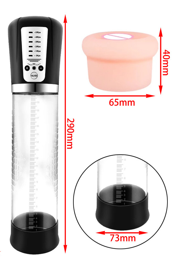 Máy tập dương vật tự động Penis Pump tăng size kéo dài thời gian Máy tập dương vật tự động Penis Pump tăng size kéo dài thời gian