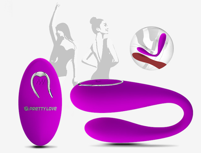 Trứng rung đôi Prettylove Algernon massage điểm G cao cấp không dây Trứng rung đôi Prettylove Algernon massage điểm G cao cấp không dây