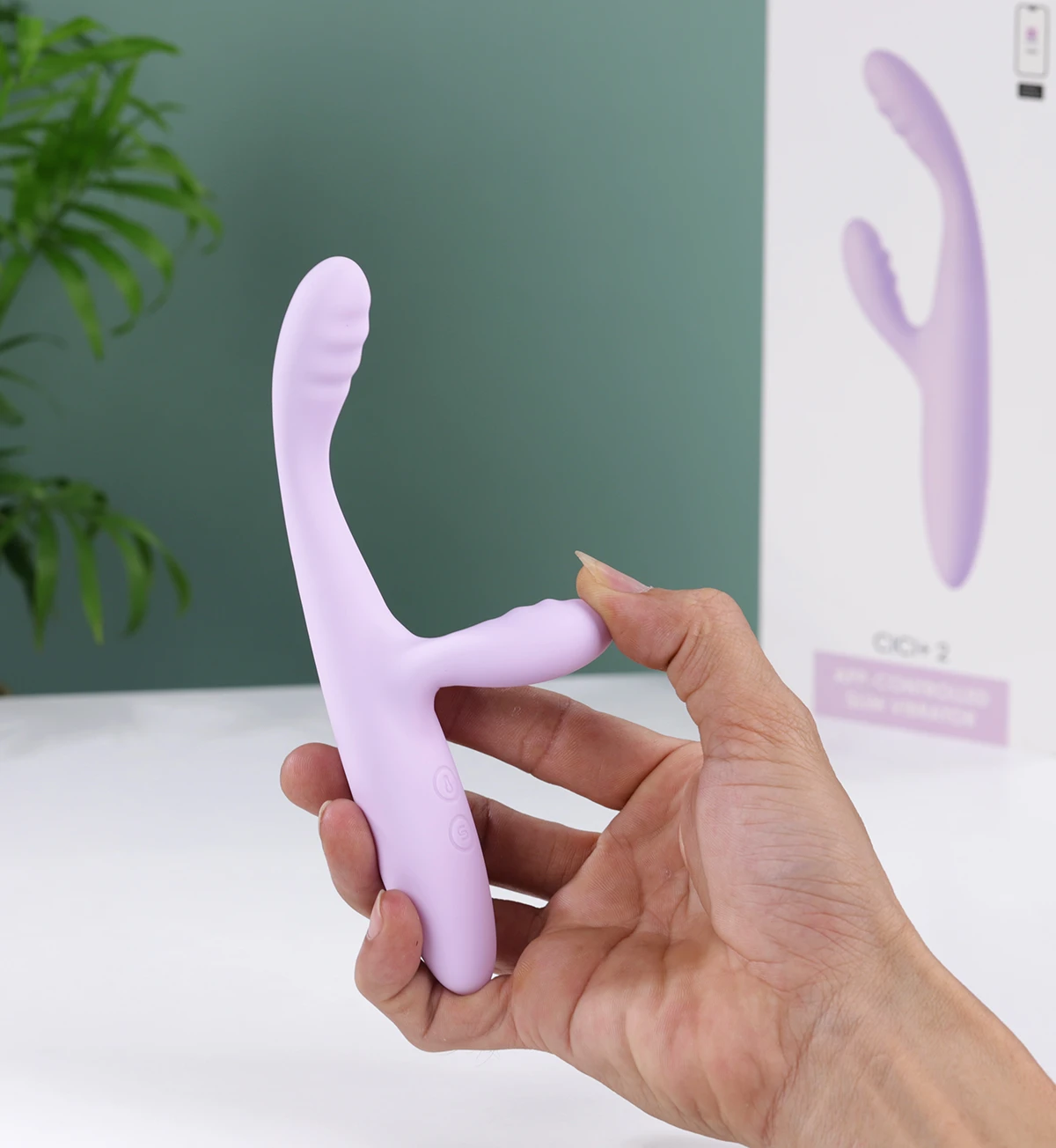 Dương vật giả Svakom Cici Plus 2 rung mạnh 5 chế độ điều khiển App Dương vật giả Svakom Cici Plus 2 rung mạnh 5 chế độ điều khiển App