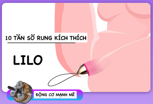 Trứng rung Lilo không dây cao cấp remote USB 10 chế độ thư giãn điểm G Trứng rung Lilo không dây cao cấp remote USB 10 chế độ thư giãn điểm G