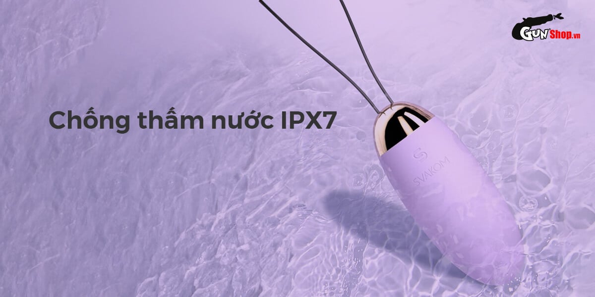 Trứng rung Svakom Elva không dây điều khiển app bluetooth siêu nhạy Trứng rung Svakom Elva không dây điều khiển app bluetooth siêu nhạy