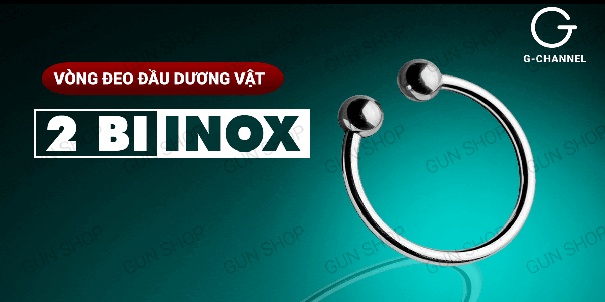 Vòng khoen bi inox đeo dương vật tăng khoái cảm kéo dài quan hệ Vòng khoen bi inox đeo dương vật tăng khoái cảm kéo dài quan hệ