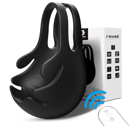 Vòng đeo dương vật S-Hande Nest-RCT rung điều khiển từ xa silicon y tế an toàn Vòng đeo dương vật S-Hande Nest-RCT rung điều khiển từ xa silicon y tế an toàn