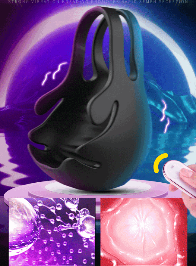 Vòng đeo dương vật S-Hande Nest-RCT rung điều khiển từ xa silicon y tế an toàn Vòng đeo dương vật S-Hande Nest-RCT rung điều khiển từ xa silicon y tế an toàn