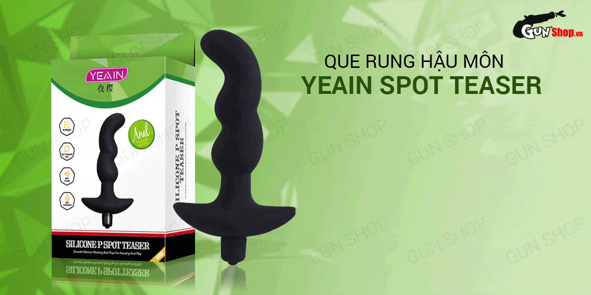 Phân phối Que rung kích thích hậu môn 10 chế độ rung dùng pin - Yeain Spot Teaser loại tốt Phân phối Que rung kích thích hậu môn 10 chế độ rung dùng pin - Yeain Spot Teaser loại tốt