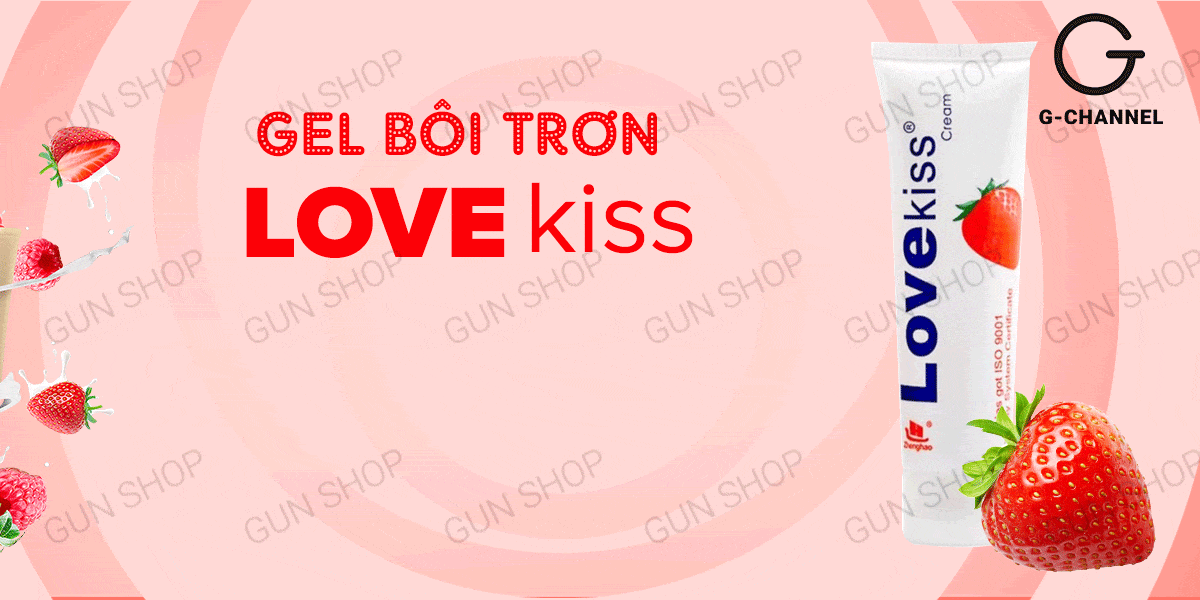 Địa chỉ bán Gel Love Kiss bôi trơn hương dâu 100ml giá sỉ Địa chỉ bán Gel Love Kiss bôi trơn hương dâu 100ml giá sỉ