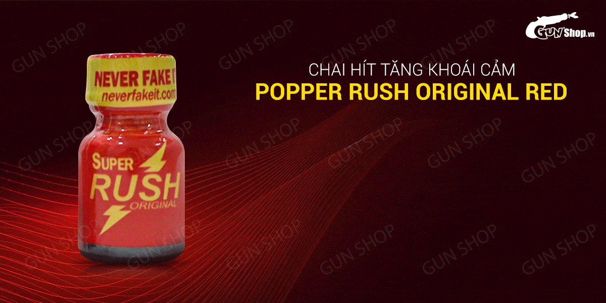 Bán Popper Super Rush Original Red 10ml chính hãng Mỹ USA PWD nhập khẩu Bán Popper Super Rush Original Red 10ml chính hãng Mỹ USA PWD nhập khẩu