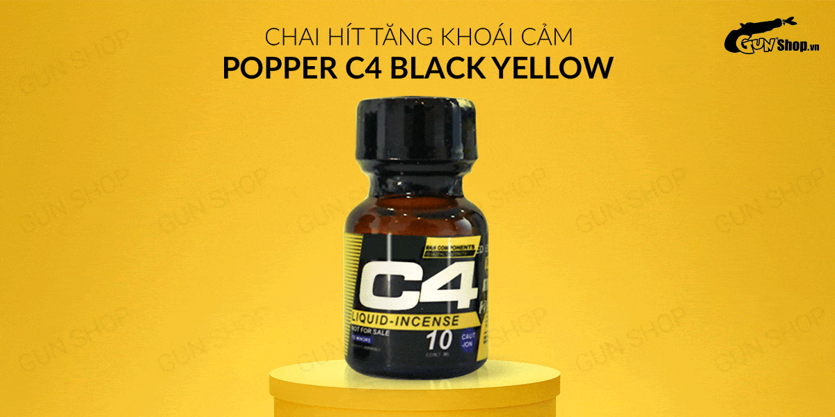  Cửa hàng bán Popper C4 Yellow 10ml chính hãng Mỹ USA PWD giá tốt