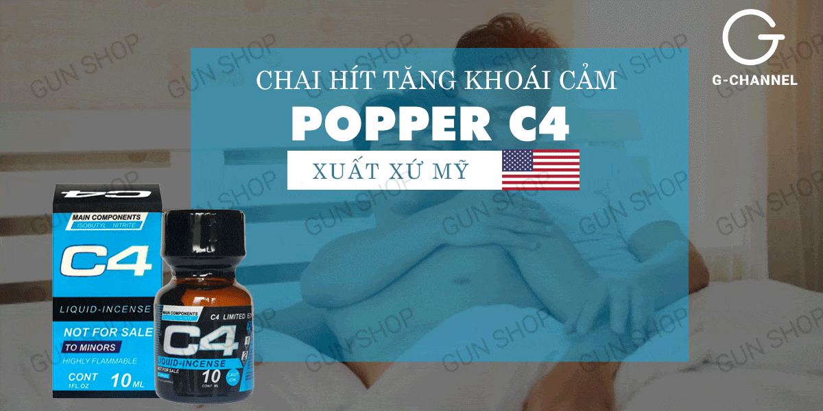 Cửa hàng bán Popper C4 Blue 10ml chính hãng Mỹ USA PWD hàng mới về Cửa hàng bán Popper C4 Blue 10ml chính hãng Mỹ USA PWD hàng mới về
