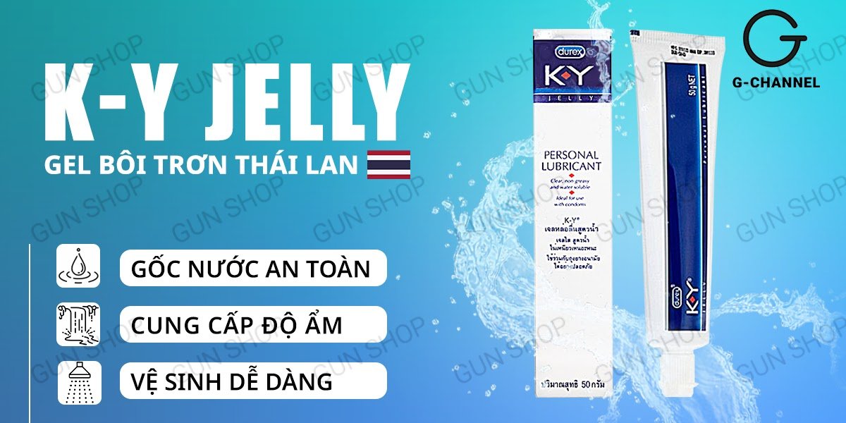 Nơi bán Gel bôi trơn Durex KY Jelly 50g cao cấp Nơi bán Gel bôi trơn Durex KY Jelly 50g cao cấp