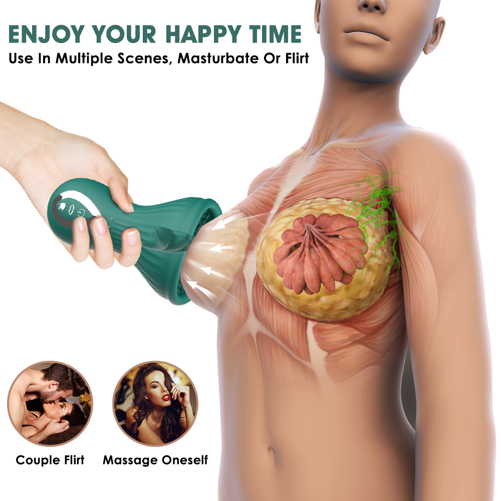  Bỏ sỉ Máy bú hút đa chức năng Miyue Cup gai nổi lưỡi liếm massage âm đạo ngực giá sỉ