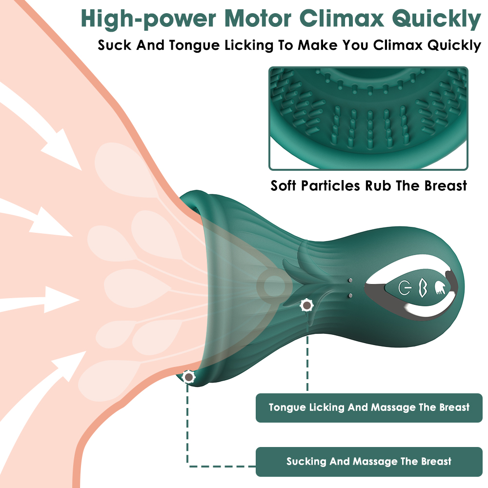  Bỏ sỉ Máy bú hút đa chức năng Miyue Cup gai nổi lưỡi liếm massage âm đạo ngực giá sỉ