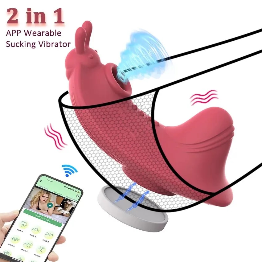  Đánh giá Máy massage gắn quần lót Love Spouse 2 đầu rung thổi điều khiển qua app cao cấp