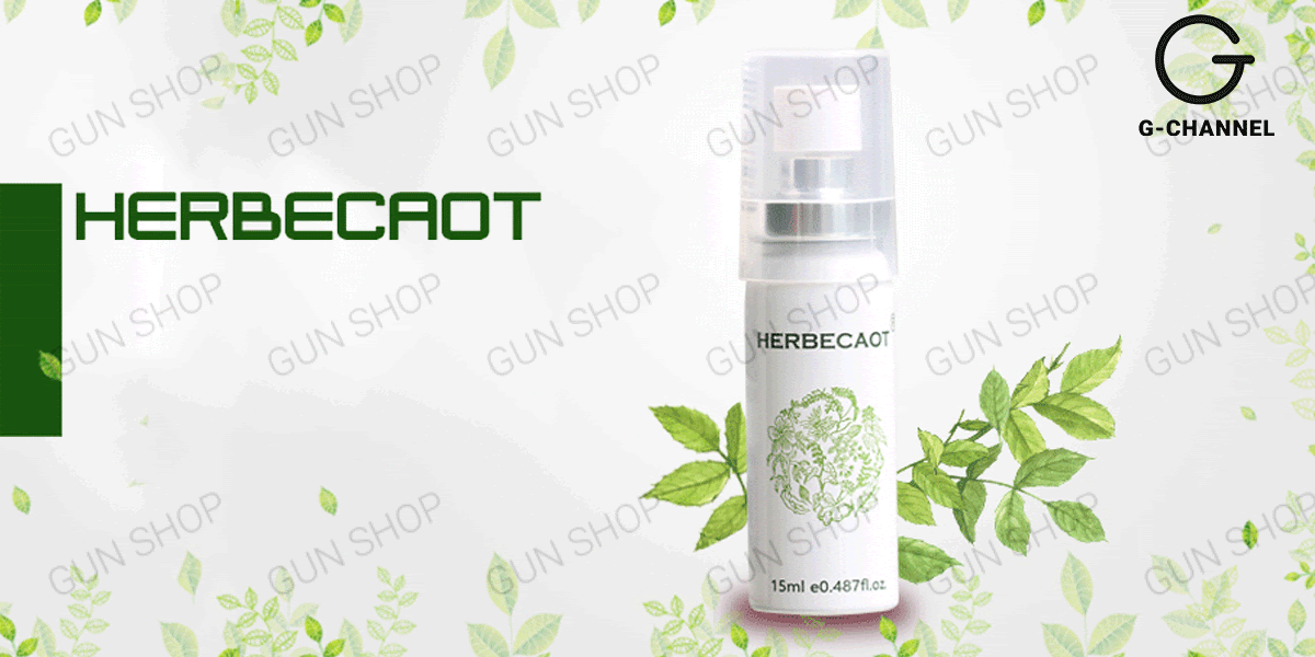  Kho sỉ Chai xịt Đài Loan Herbecaot - Kéo dài thời gian - Chai 15ml tốt nhất