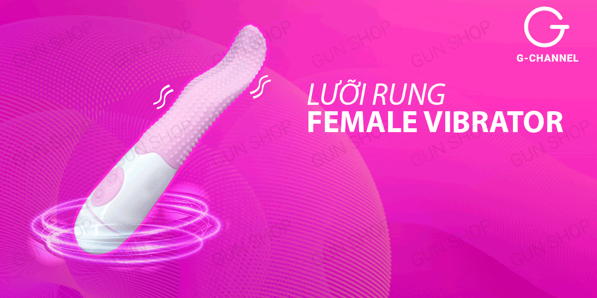 Shop bán Lưỡi rung 30 chế độ dùng pin - Female Vibrator loại tốt