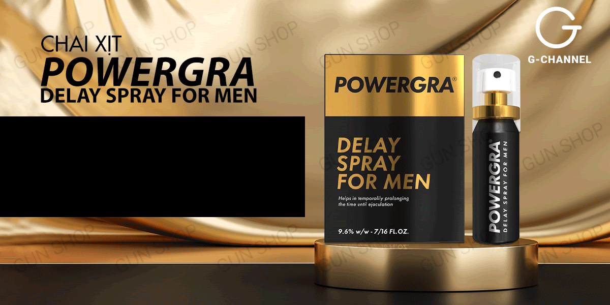 Giá sỉ Chai xịt Mỹ Powergra Delay Spray For Men - Kéo dài thời gian - Chai 13ml hàng mới về Giá sỉ Chai xịt Mỹ Powergra Delay Spray For Men - Kéo dài thời gian - Chai 13ml hàng mới về