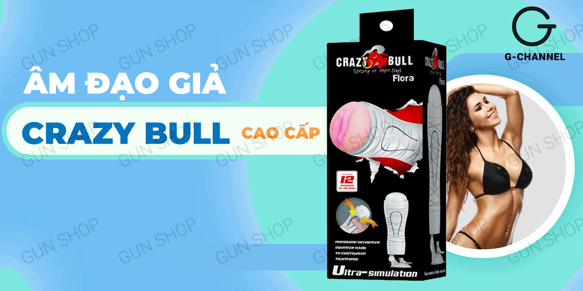  Giá sỉ Âm đạo giả dính tường 12 tần số rung sạc - Crazy Bull White Flora mới nhất