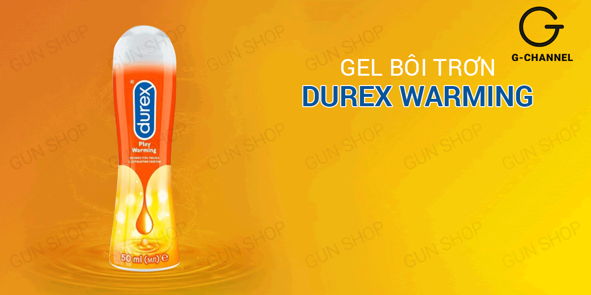 Review Gel bôi trơn nóng ấm - Durex Warming - Chai 100ml cao cấp Review Gel bôi trơn nóng ấm - Durex Warming - Chai 100ml cao cấp
