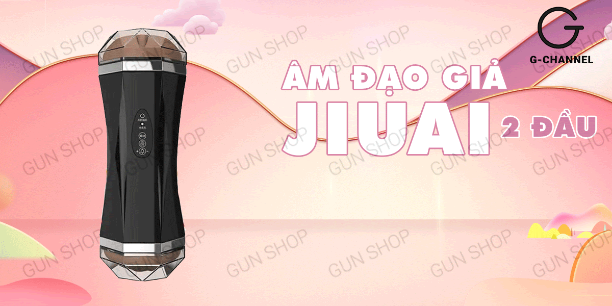  Phân phối Âm đạo giả 2 đâu đa năng sạc điện - Jiuai hàng mới về