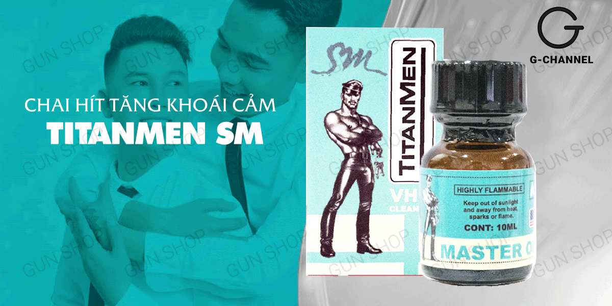 Bỏ sỉ Popper Titanmen SM - Chai 10ml tốt nhất Bỏ sỉ Popper Titanmen SM - Chai 10ml tốt nhất