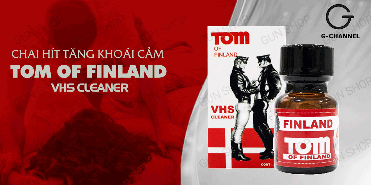 Bán Popper Tom Of Finland VHS Cleaner - Chai 10ml mới nhất Bán Popper Tom Of Finland VHS Cleaner - Chai 10ml mới nhất