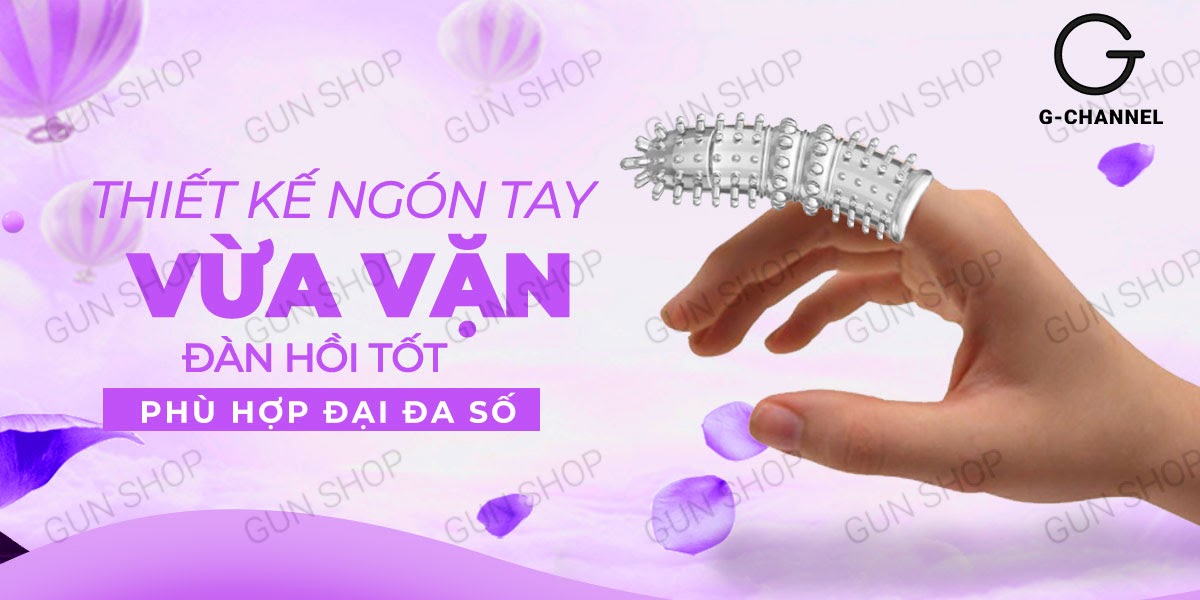 Mua Bao cao su ngón tay Aichao A-spot 4 - Gai nổi lớn - Hộp 1 cái loại tốt Mua Bao cao su ngón tay Aichao A-spot 4 - Gai nổi lớn - Hộp 1 cái loại tốt