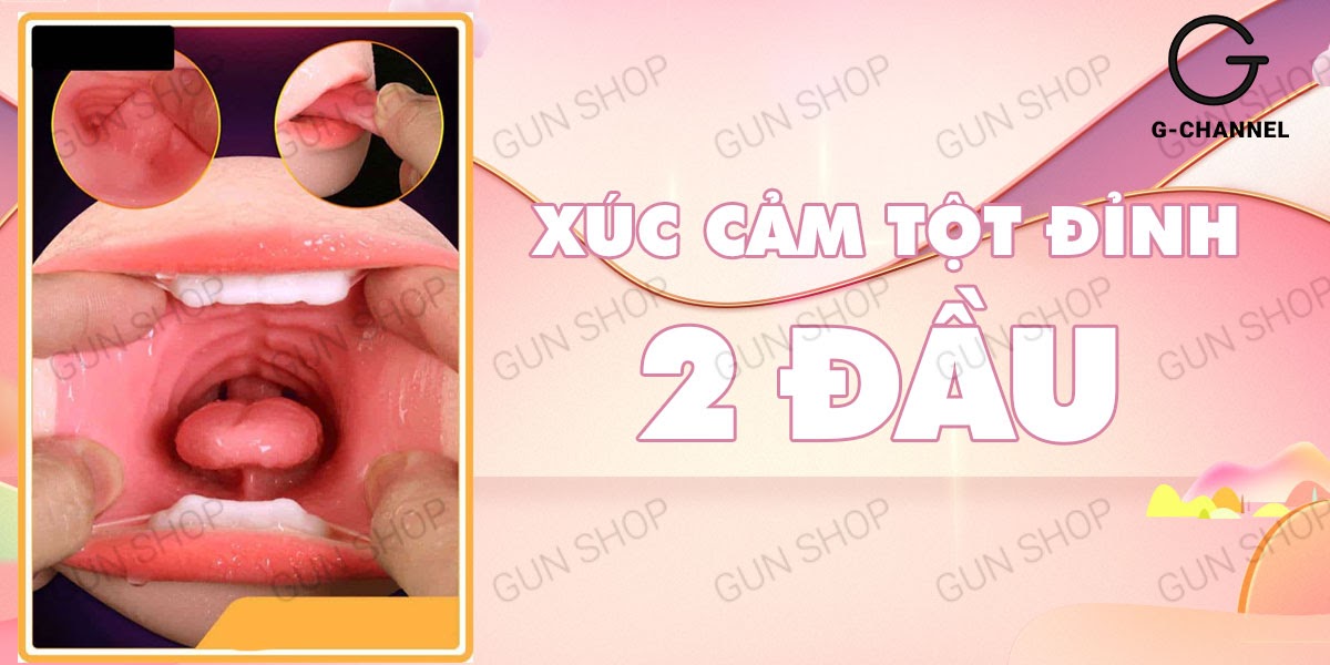  Phân phối Âm đạo giả 2 đâu đa năng sạc điện - Jiuai hàng mới về