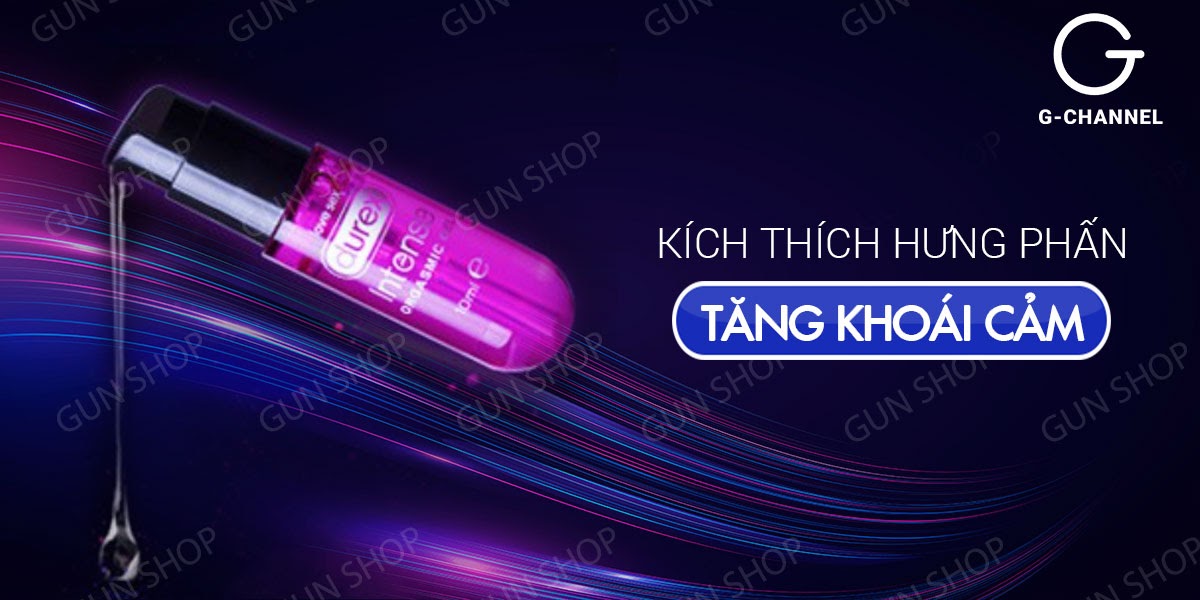 So sánh Gel bôi trơn kích thích và tăng khoái cảm nữ - Durex Intense Orgasmic - Chai 10ml nhập khẩu So sánh Gel bôi trơn kích thích và tăng khoái cảm nữ - Durex Intense Orgasmic - Chai 10ml nhập khẩu