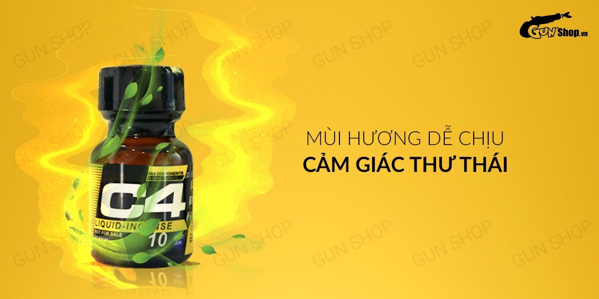  Cửa hàng bán Popper C4 Yellow 10ml chính hãng Mỹ USA PWD giá tốt