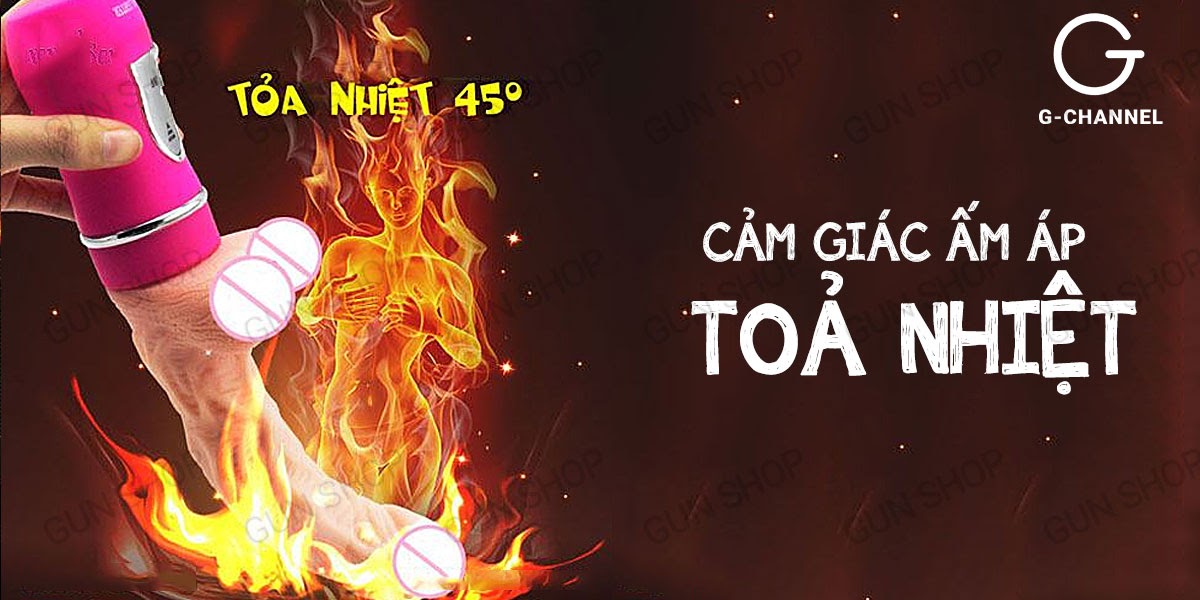  Sỉ Dương vật giả cao cấp Ailighter rung thụt toả nhiệt giống thật cầm tay giá tốt
