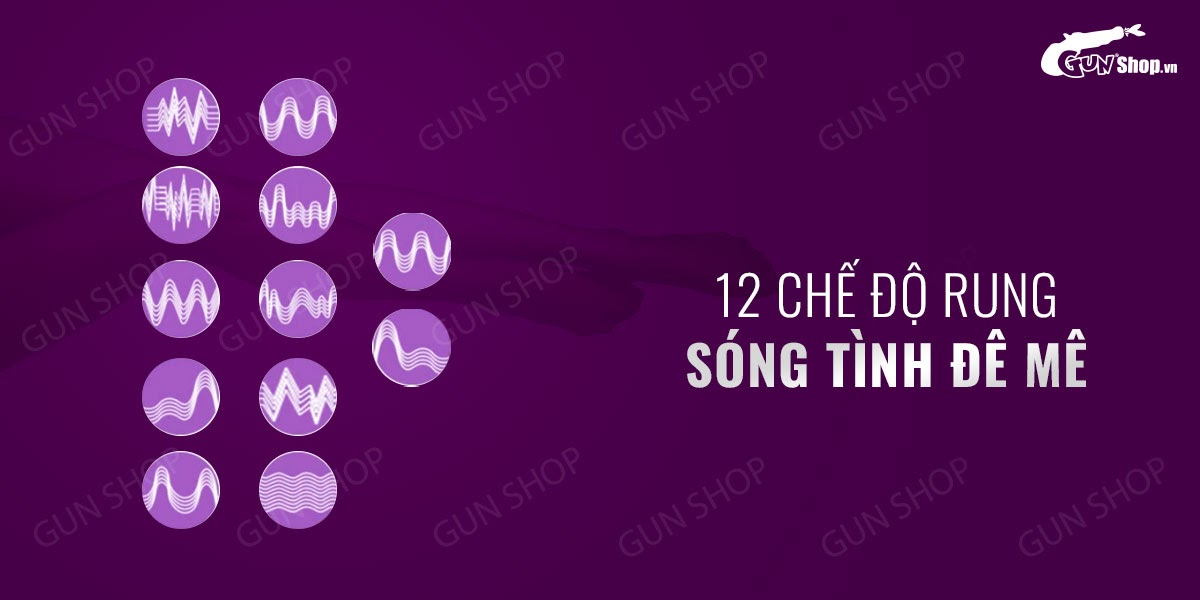  So sánh Trứng rung không dây 12 chế độ rung sạc điện - Pretty Love Julia nhập khẩu