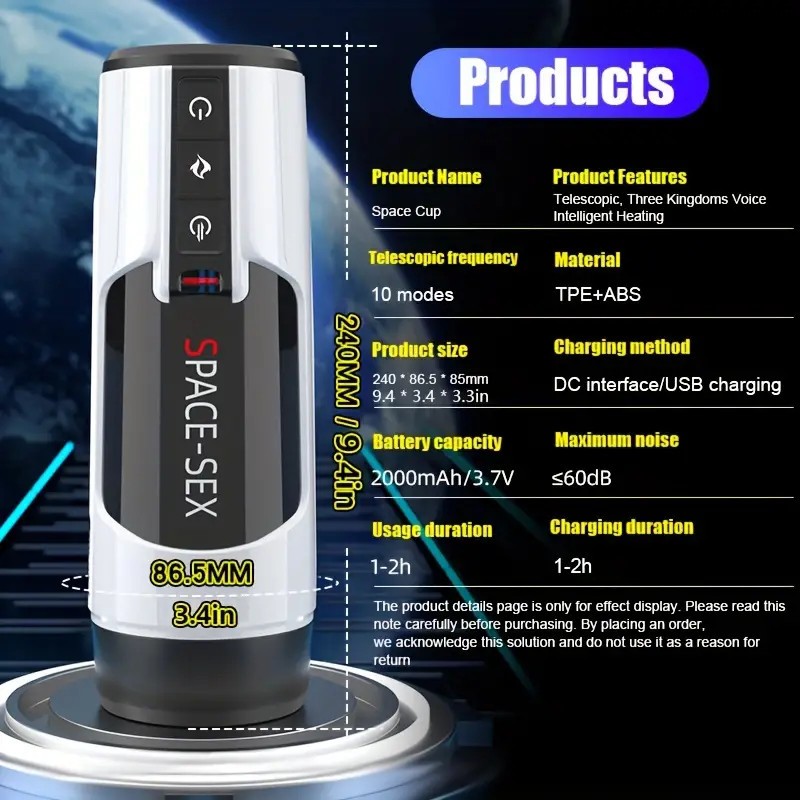  Đại lý Âm đạo giả đa năng Space Sex rung thụt sưởi ấm tự động giá sỉ
