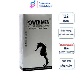 Review Bao Cao Su Powermen Cá Ngựa Bạc 12s hàng mới về Review Bao Cao Su Powermen Cá Ngựa Bạc 12s hàng mới về