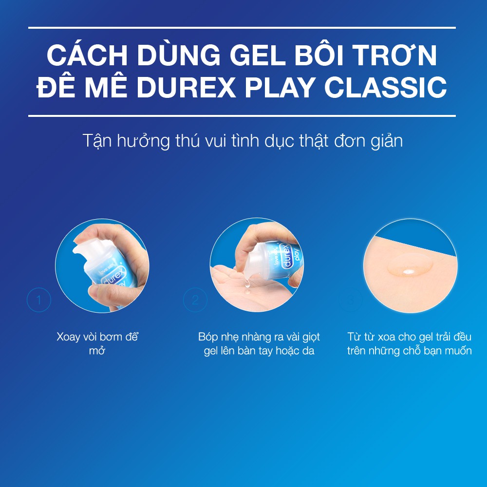 Shop bán Gel bôi trơn Durex Play Classic 50ml tốt nhất Shop bán Gel bôi trơn Durex Play Classic 50ml tốt nhất