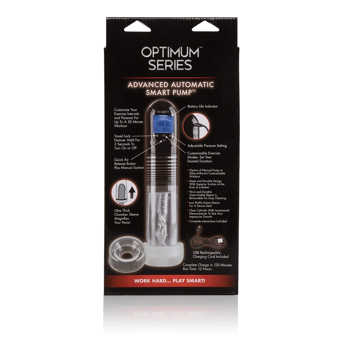  Nhập sỉ CalExotics Optimum Series máy tập dương vật bơm tự động thông minh loại tốt