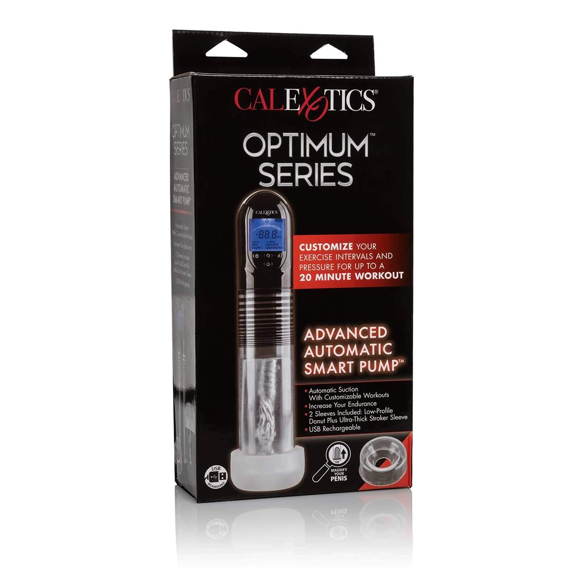  Nhập sỉ CalExotics Optimum Series máy tập dương vật bơm tự động thông minh loại tốt