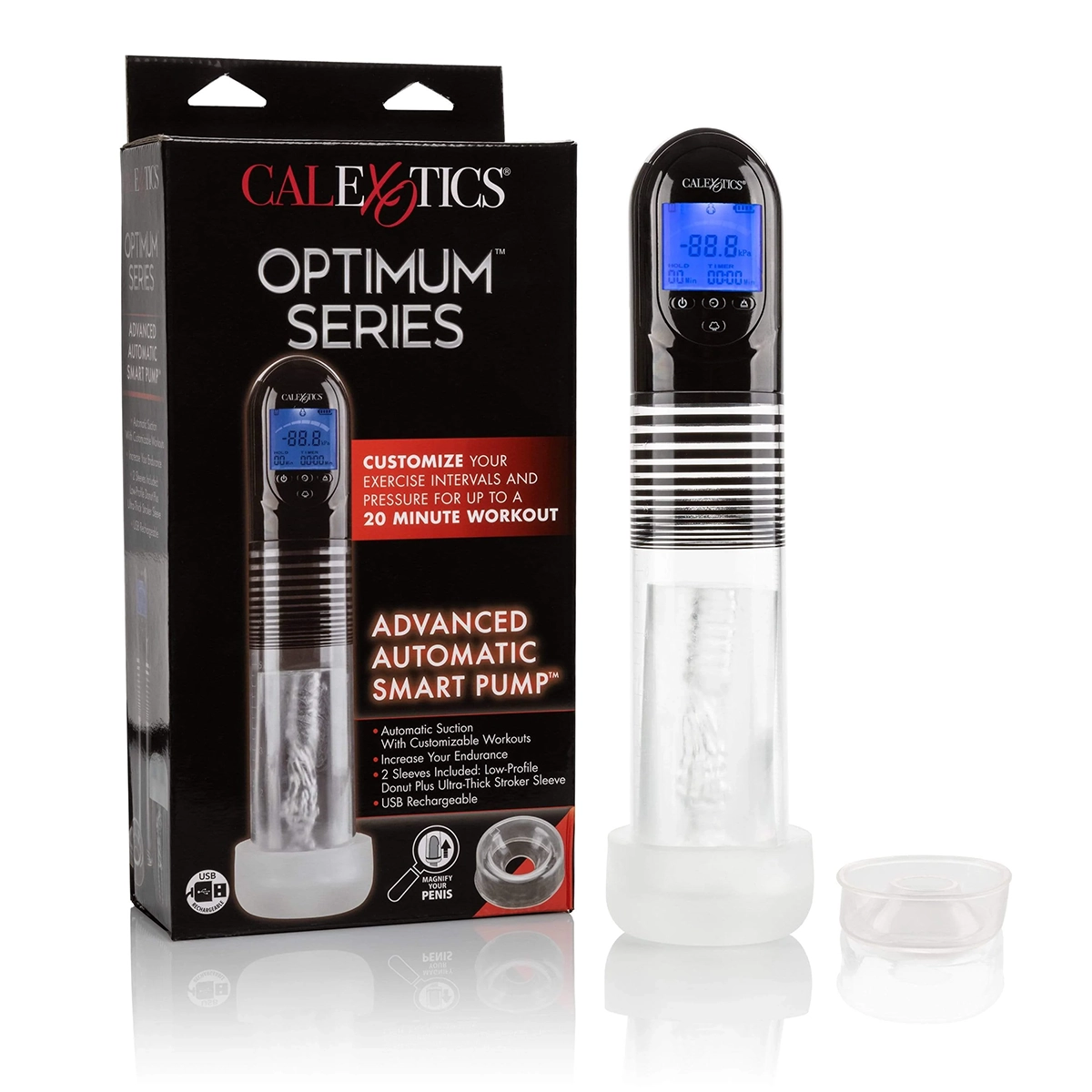  Nhập sỉ CalExotics Optimum Series máy tập dương vật bơm tự động thông minh loại tốt