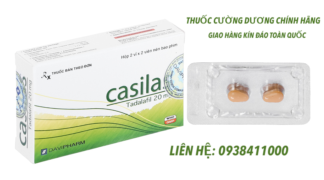 Bỏ sỉ Viên uống Casilas 20mg thuốc trị xuất tinh sớm kéo dài thời gian quan hệ mới nhất Bỏ sỉ Viên uống Casilas 20mg thuốc trị xuất tinh sớm kéo dài thời gian quan hệ mới nhất